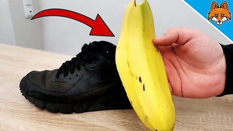 THATS WHY you should rub your Shoes with a Banana Peel 💥