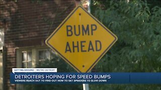Detroiters hoping for speed bumps in their neighborhoods