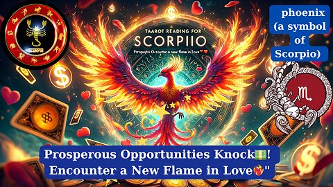 Scorpio Tarot Reading Nov 2023 Prosperous Opportunities Knock💵 Encounter a New Flame in Love❤️‍🔥