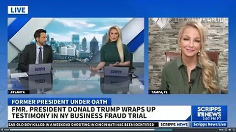 Trumps Wraps Up Testimony In NY Business Fraud