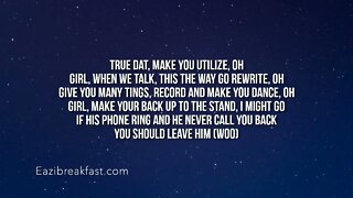 Chris Brown & Wizkid Call Me Every Day Official Lyrics Video | Eazibreakfast com