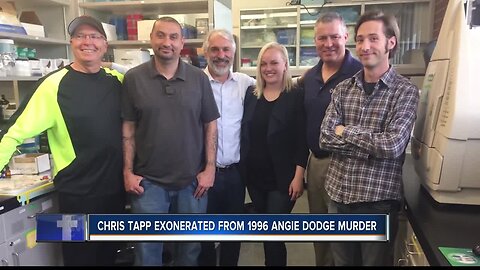 Chris Tapp exonerated of wrongful conviction in 1996 murder of Angie Dodge