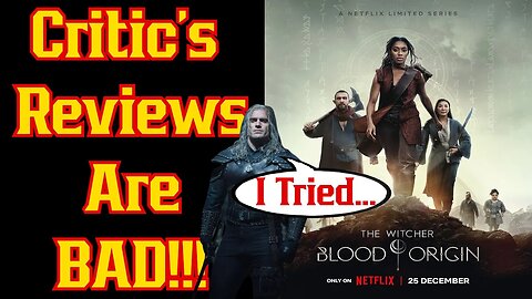 Witcher: Blood Origin Critics Reviews Are BAD! | Access Media Roasts New Witcher Series Netflix