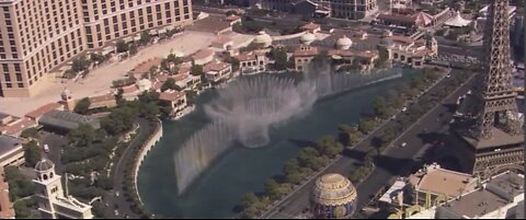 WATCH FULL: Bellagio fountains turn on for first time since shutdown