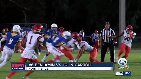 Benjamin vs John Carroll