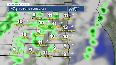 Nice Tuesday in store, clouds will move in this afternoon