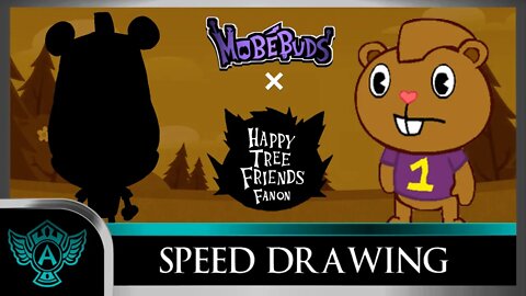 Speed Drawing: Happy Tree Friends Fanon - Brash | Mobebuds Style