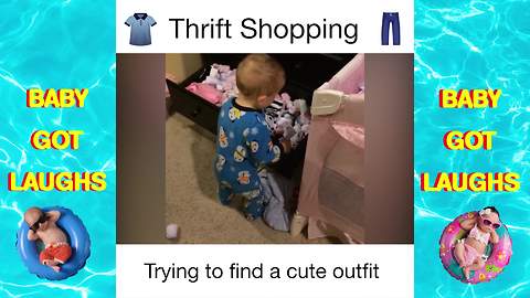 "Only Got 20 Dollars In Your Pocket? How To Thrift Shop | Babies Explain..."