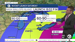 NASA rocket launch Saturday could briefly be visible in metro Detroit