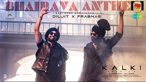 Bhairava Anthem | Kalki 2898 AD | Diljit Dosanjh | Prabhas | Santhosh Narayanan | Kumaar