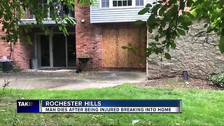 Man breaks in & attacks 90-year-old in Rochester hills, dies from injuries from broken window