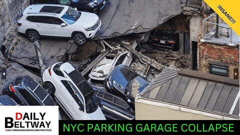 Parking Garage Collapses In NYC