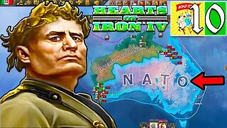 AUSTRALIA JOIN NATO WHAT!?! Hearts of Iron 4: Road to 56 Mod: Italy #10