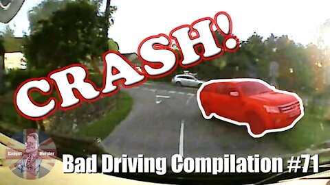 UK Dash Cam Compilation 71 - Bad Drivers & car crash in Uk