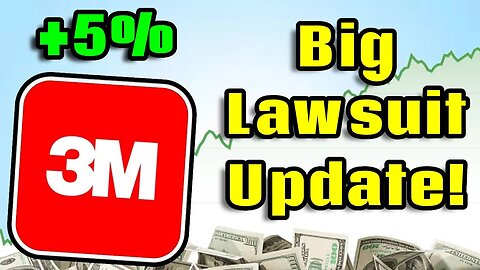 Big 3M Stock Lawsuit Update! | 3M (MMM) Stock Analysis! |