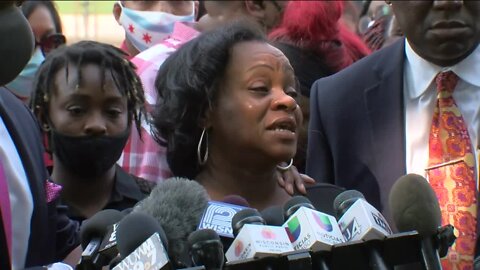 Jacob Blake's family speaks out during emotional news conference