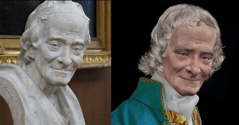 What Did Voltaire Look Like? See the Real Face of this Enlightenment Thinker - Life Mask