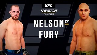 EA Sports UFC 4 Gameplay Tyson Fury vs Gunnar Nelson