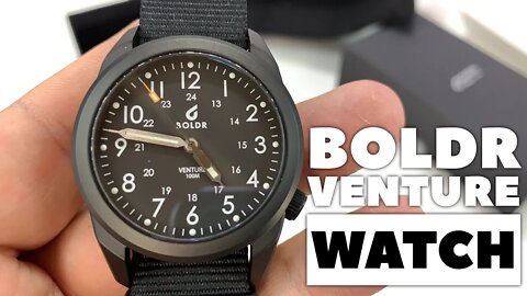 BOLDR Venture Titanium Quartz Field Watch Review