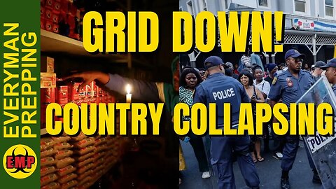 Power Grid Failing & Rolling Blackouts Causing A Collapse In South Africa - Learn & Prepare