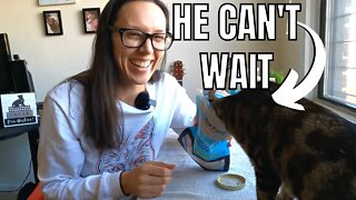 Giving Jericho NEW treats... His reaction is PRICELESS