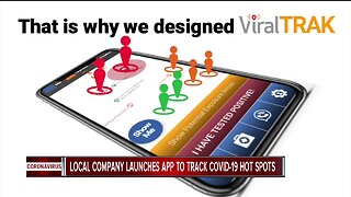Local company launches app to track COVID-19 hot spots