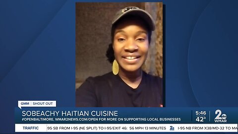 Sobeachy Haitian Cuisine says "We're Open Baltimore!"
