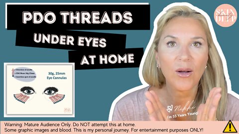 DIY Under Eye Threads