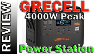 2000W Portable Power Station 1997Wh GRECELL Outdoor Solar Generator with 2000W(4000W Peak)