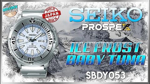 Stay Frosty! | Seiko Prospex Ice Frost Baby Tuna 200m Automatic SBDY053 Unbox & Review