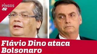 Em campanha, comunista Flávio Dino ataca Bolsonaro