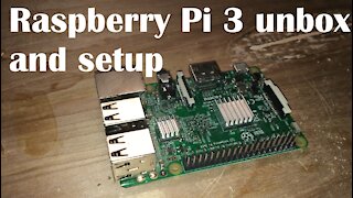 Raspberry Pi Unbox, Setup and Install a program