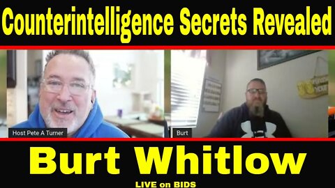 Burt Whitlow - US Army Counterintelligence