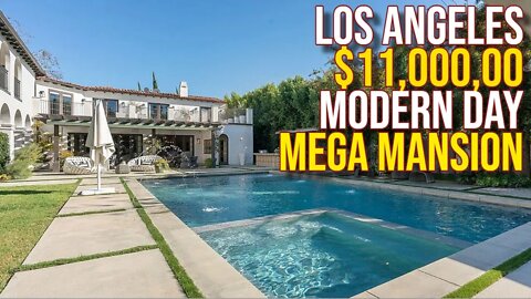 iNside $11,000,000 Modern Day Mega Mansion