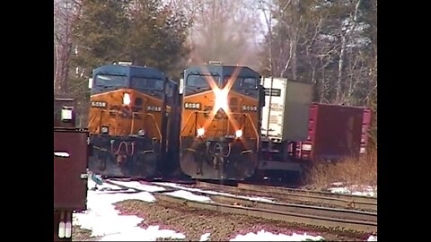 Two Days & Lots of Trains at Charlton, MA