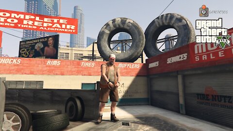 GTA V GTA 5 GTAVOL | GTA V of Life | Delivering Used Tires From Flywheels to NEW TIRENUTZ MLO Day 21