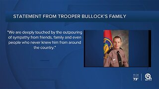 Statement from Trooper Bullock's family released
