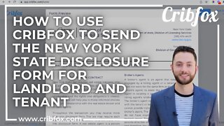 How to Use Cribfox.com to Send the New York State Disclosure Form for Landlord and Tenant