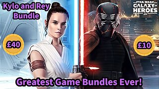 Best bundles deal ever! Great help in unlocking Galactic Legends Kylo and Rey
