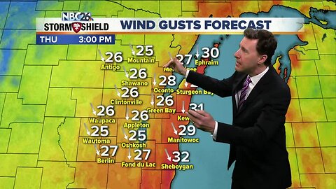 Michael Fish's NBC 26 weather forecast