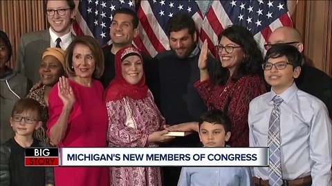 Rashida Tlaib makes history as new member of 116th Congress