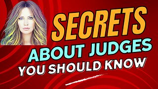 Secrets About Judges You Should Know