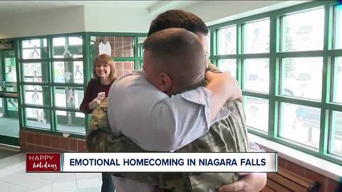 Special surprise homecoming for soldier