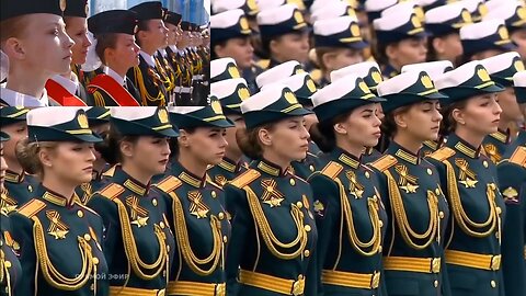 Military Females Parade: Russians First then USA. What do you Notice?