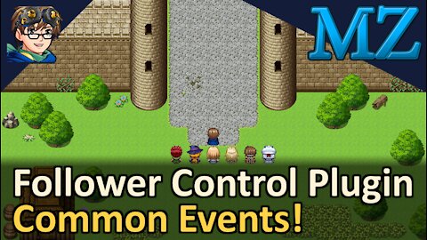 Follower Control Plugin with Common Events! RPG Maker MZ! Tyruswoo RPG Maker