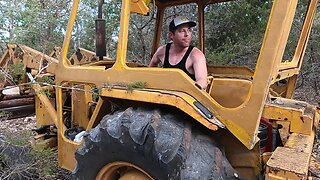 Messing Around On Dylan's Tractor In Boerne, Texas.