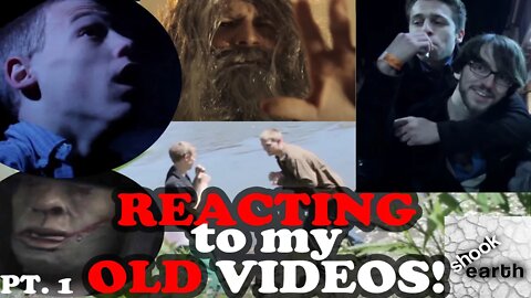 Serial Killers, Gangsters and even GOD HIMSELF? - Reacting to My Old Short Films! Part 1