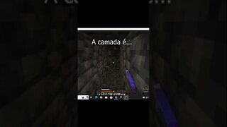 melhor camada mineração #minecraft #short #mineração