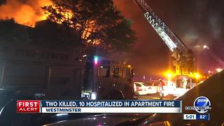 2 killed, multiple others injured in overnight Westminster apartment fire