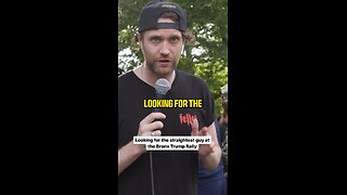 Searching for the Straightest Guy at the Trump Rally